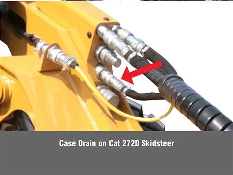 adding case drain to skid steer|case drain replacement.